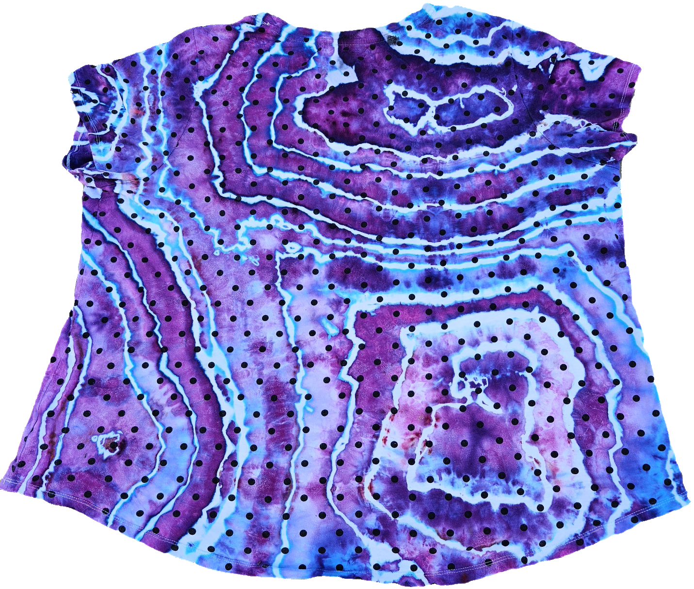 Amethyst Waters - Upcycled - Ice Dyed - Womens 3X