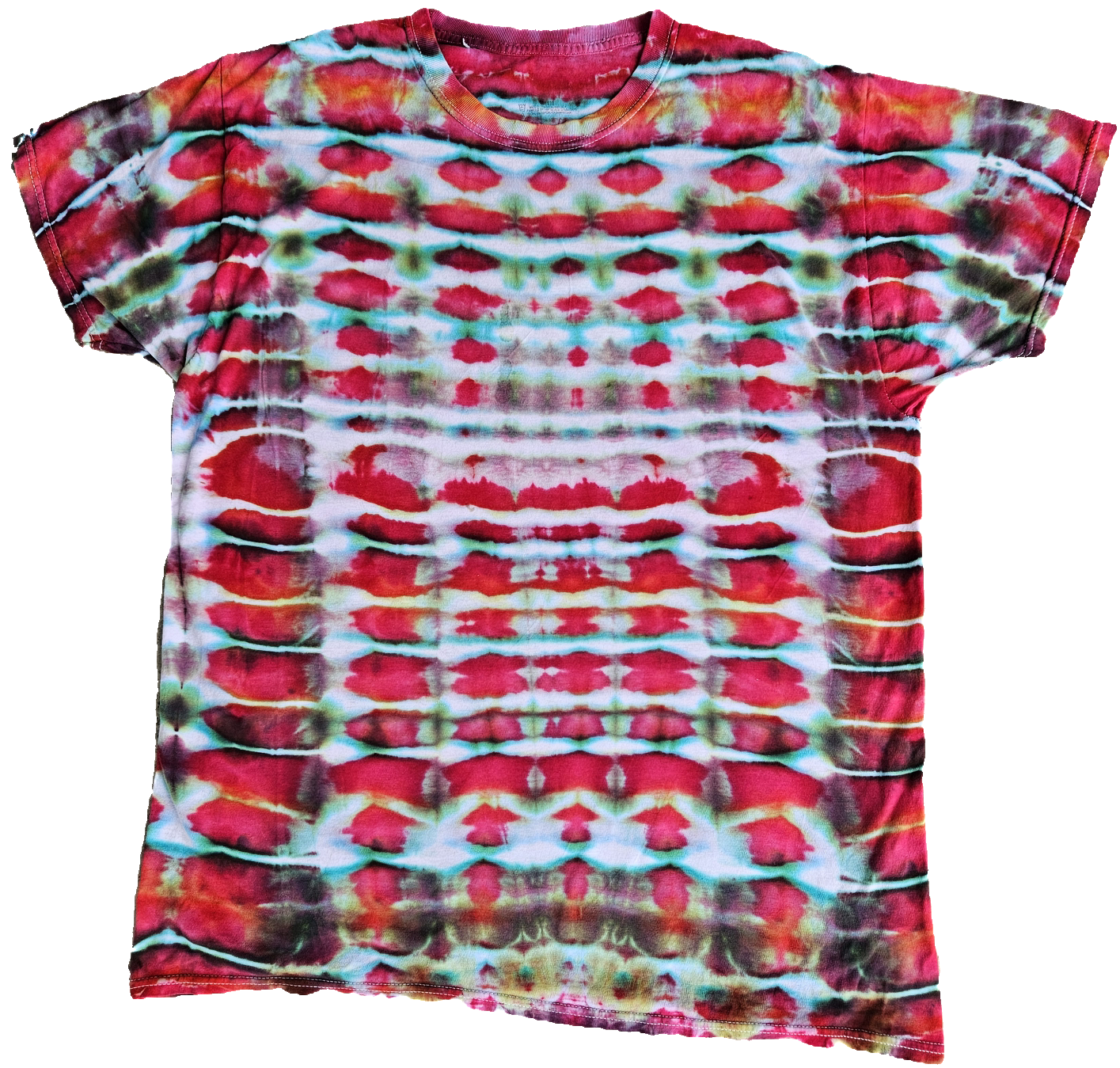 Electric Fuschia - Upcycled - Ice Dyed - Men's/Unisex L