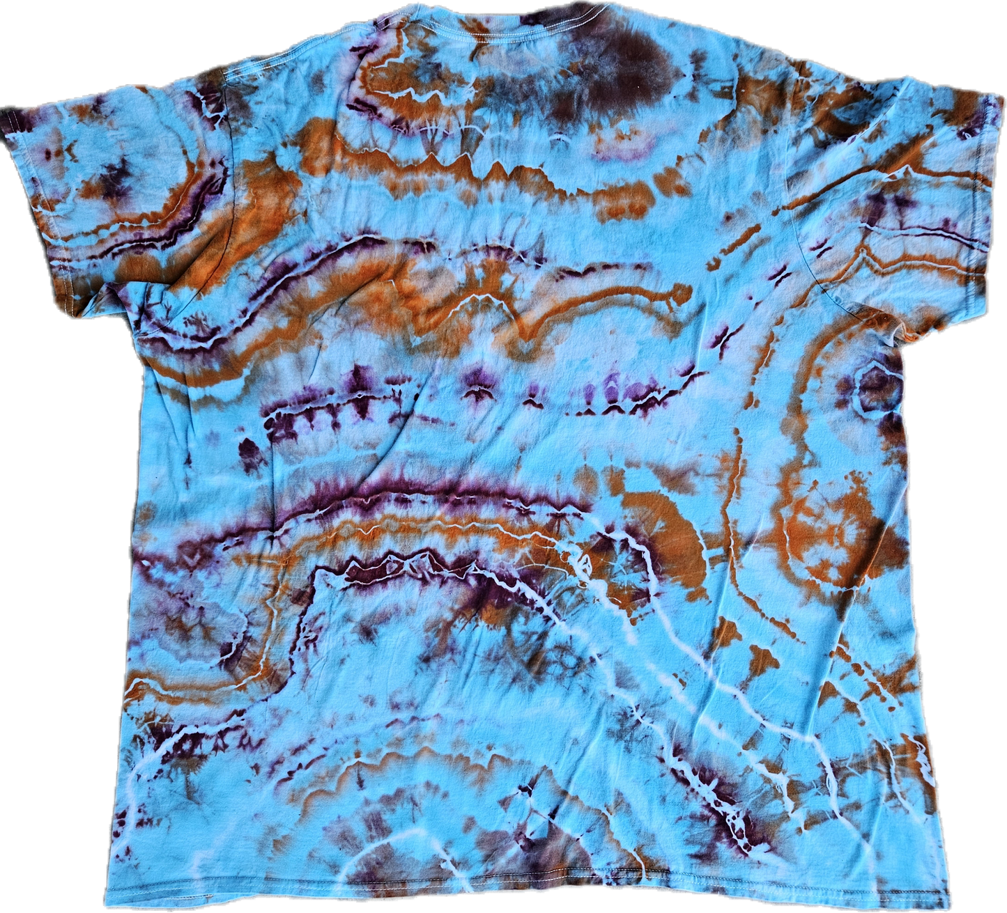 Rusty Turquoise - Ice Dyed - Men's/Unisex 3XL