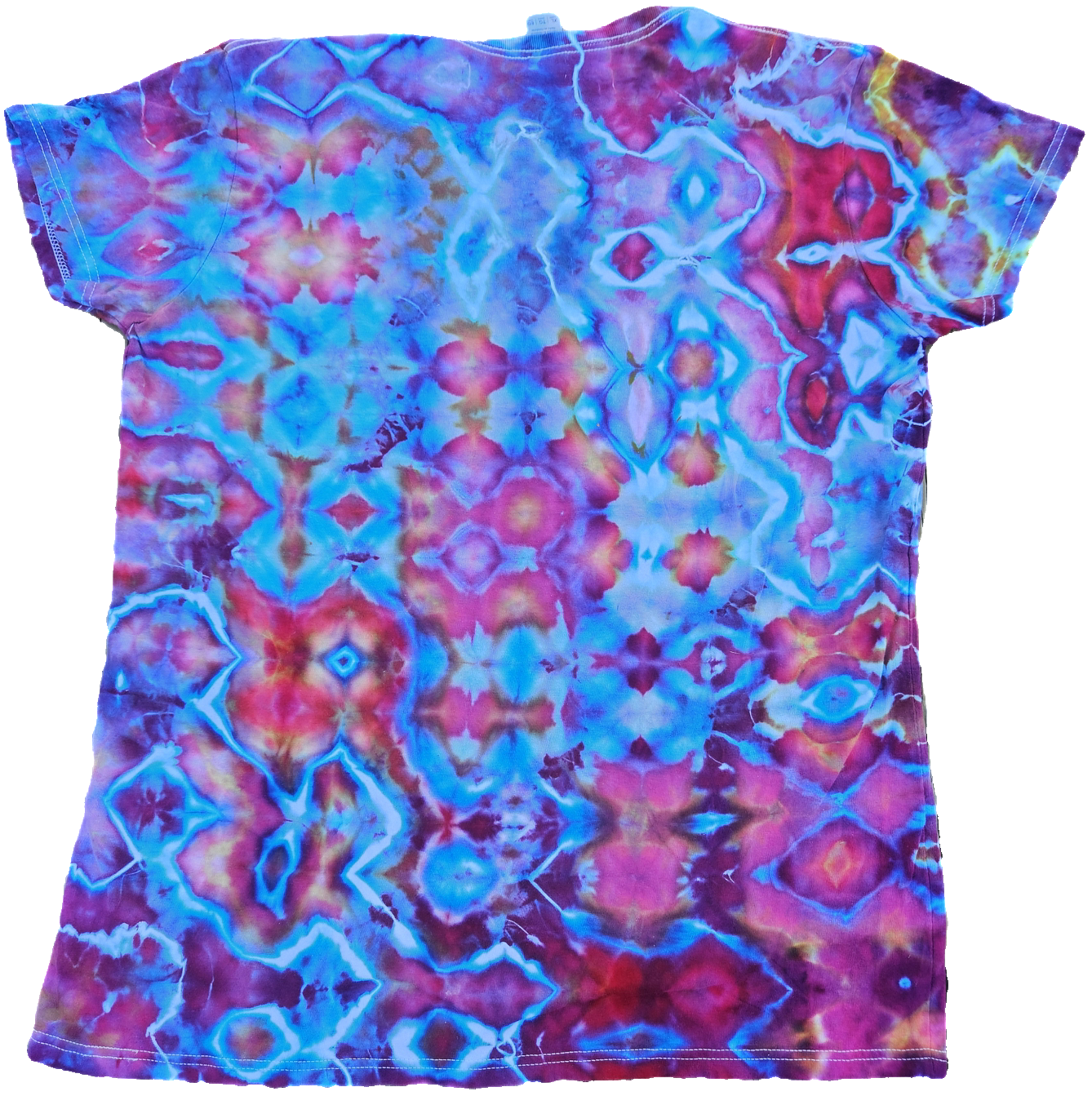 Electric Berry - Glitch Tie Dye - Women's XL