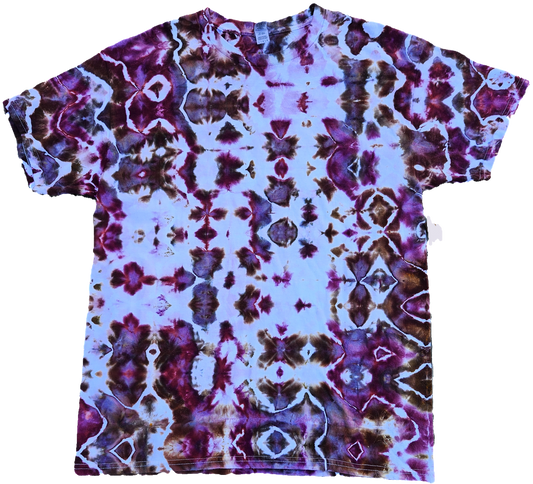 Earthy Merlot - Glitch Tie Dye - Men's/Unisex L