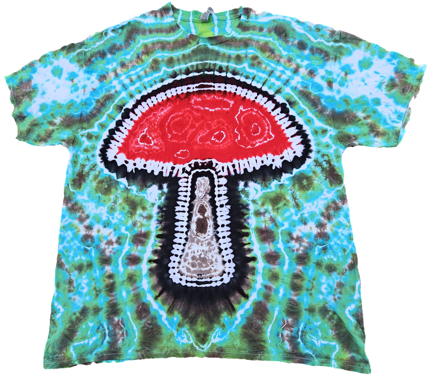 Forest Moss Amanita - Men's/Unisex XL